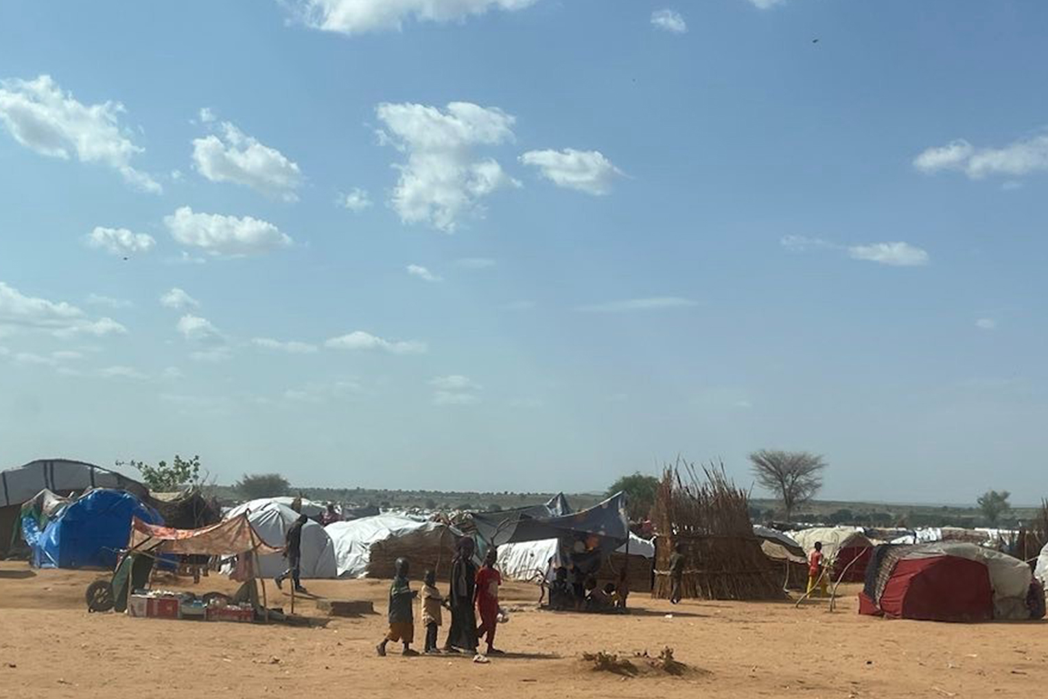 Sudanese refugees in Chad