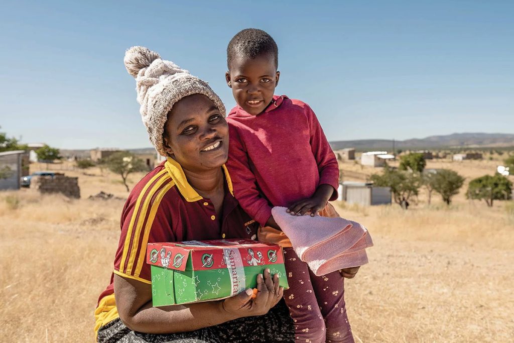 Shoebox Gifts Bring Joy to Namibia Samaritan's Purse