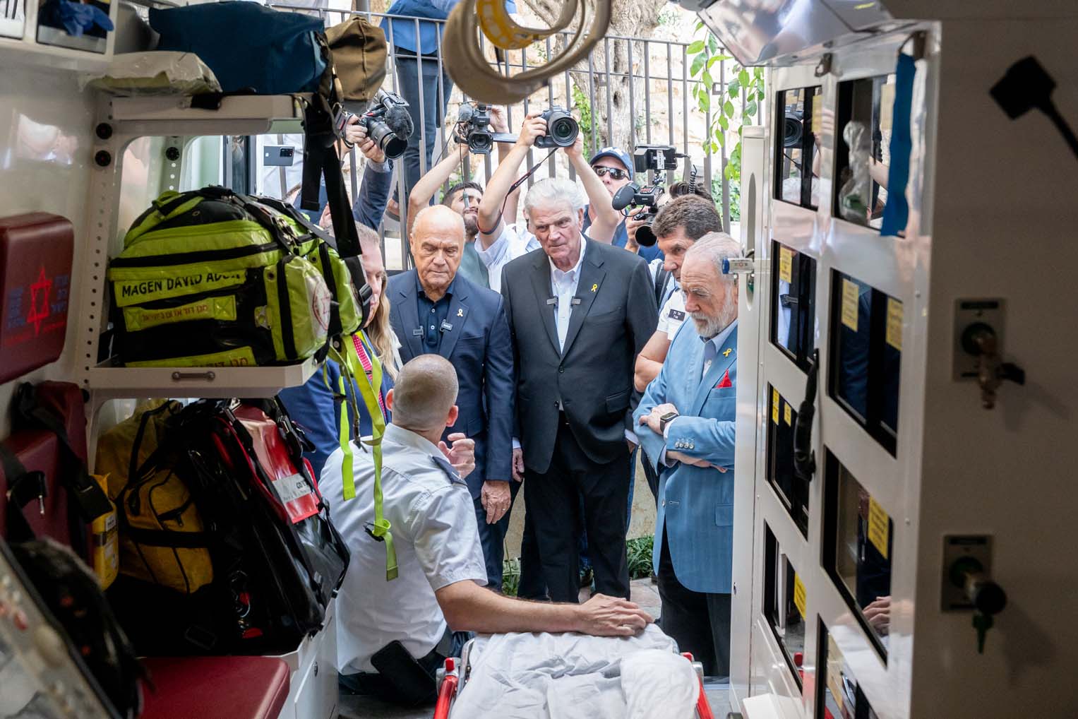 Franklin Graham at Ambulance dedication
